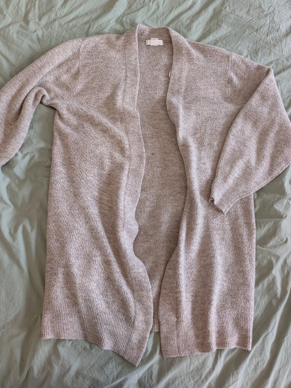 H&M Long Tan Cardigan